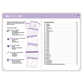 Katapult Logbuch – Wochenkalender (undadiert) Listen und Notizen