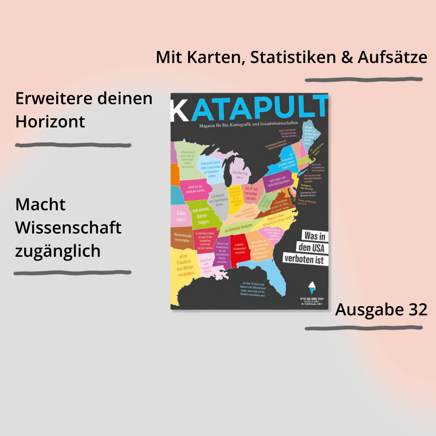 Katapult Magazin Ausgabe 32 – Cover mit Impact