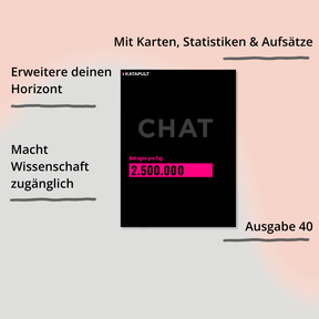 Katapult Magazin Ausgabe 40 – Cover mit Impact