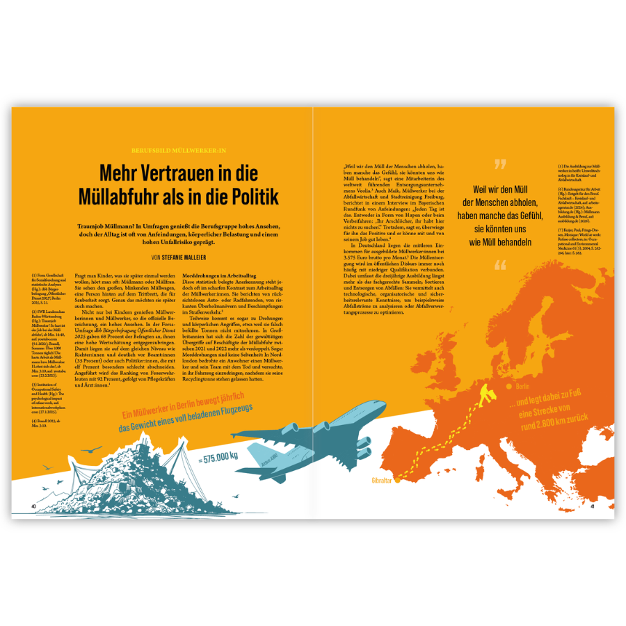 Katapult Magazin Ausgabe 41 – Vertrauen in die Politik
