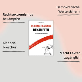 Rechtsextremismus bekämpfen vom Katapult Verlag – Cover mit Impact