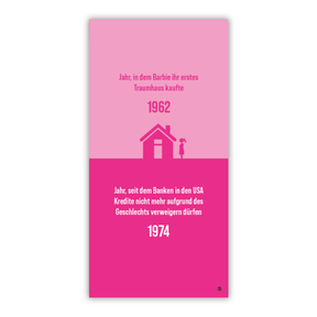 Trock'ne Zahlen vom Katapult Verlag – Barbie