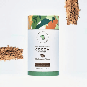 Cacao Pulver Verpackung und Pulver