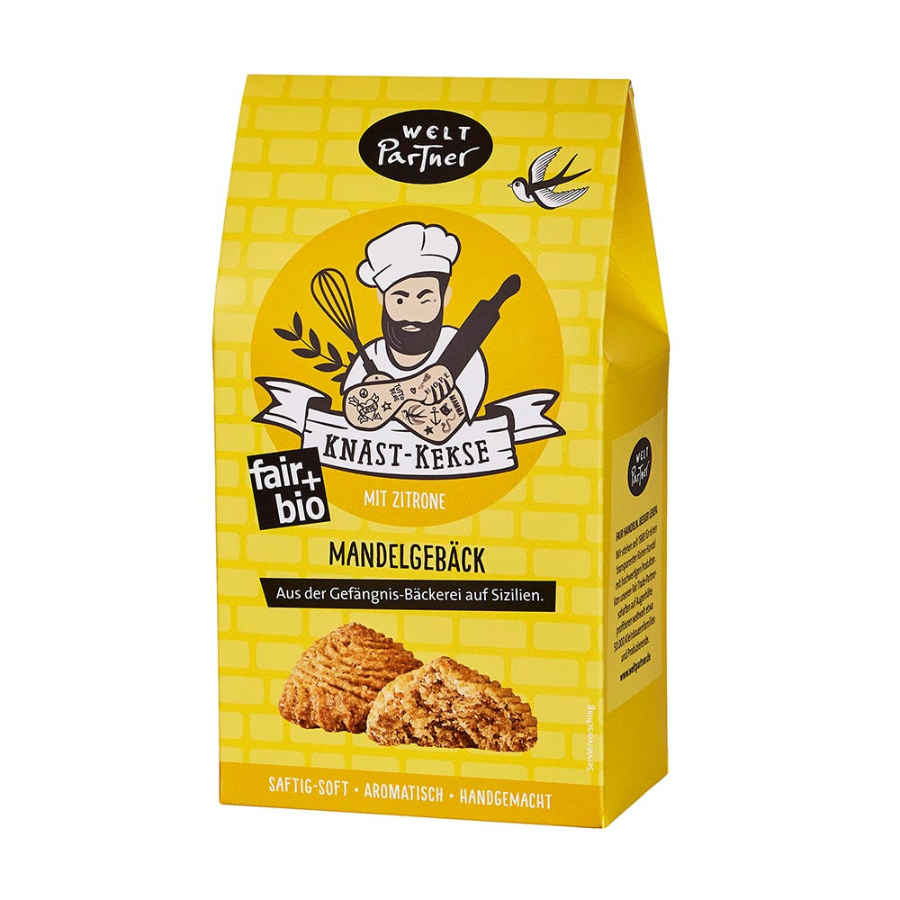Kekse aus'm Knast – Zitrone von Weltpartner Verpackung