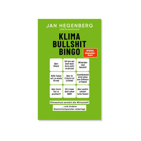 Klima-Bullshit-Bingo von Jan Hegenberg – Cover
