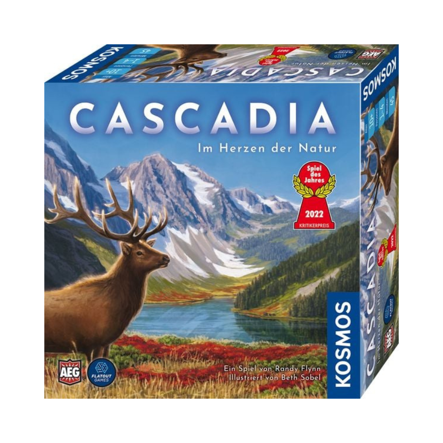 Cascadia – Im Herzen der Natur Verpackung von vorne