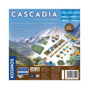 Cascadia – Im Herzen der Natur Verpackung von hinten