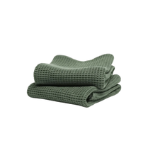 Geschirrtücher (40x60 cm) – 2er Set von Kushel in der Farbe Veggie Verde