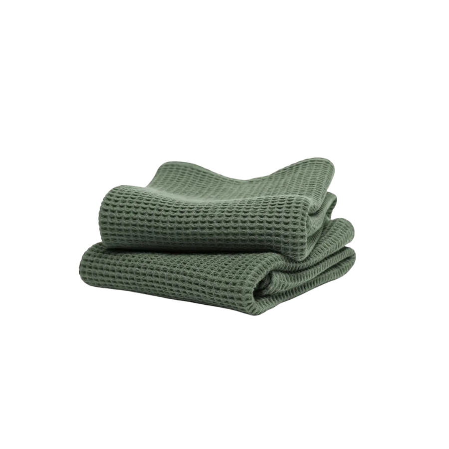 Geschirrtücher (40x60 cm) – 2er Set von Kushel in der Farbe Veggie Verde