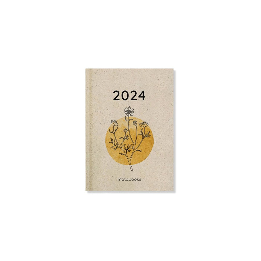 Matabooks Jahresplan Samaya 2024 "Yellow" 