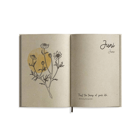 Matabooks Jahresplan Samaya 2024 "Yellow" – Juni