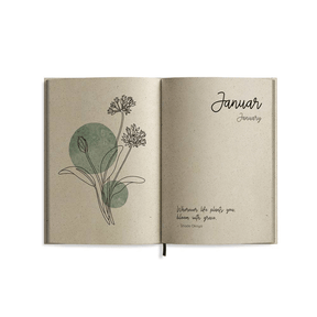 Matabooks Jahresplan Samaya 2024 "Yellow" – Januar