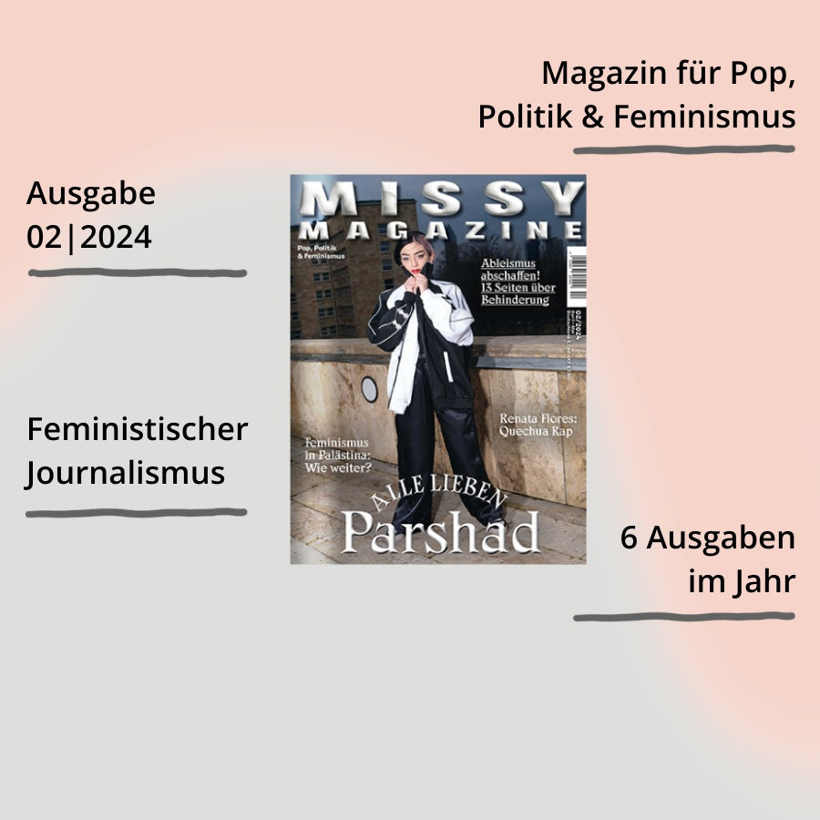 Missy Magazin 02|2024 Cover mit Impact