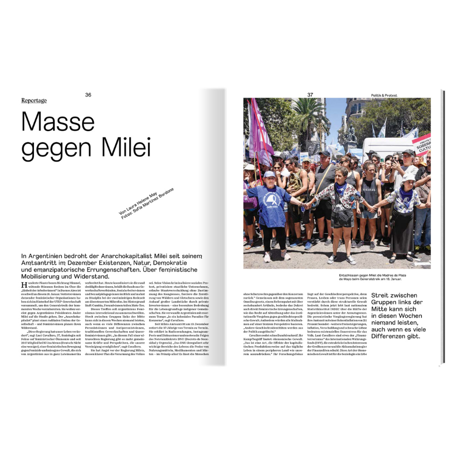 Missy Magazin 02|2024 Masse gegen Milei