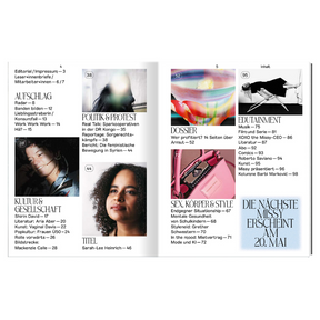 Missy Magazin 02 | 2025 – Inhaltsverzeichnis