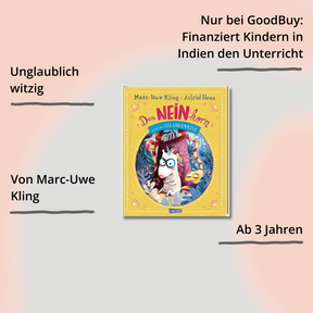 Das Neinhorn und die Schlangeweile Buchcover mit Impact