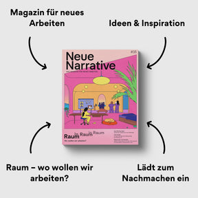 Neue Narrative Ausgabe 16: Raum – Cover mit Impact