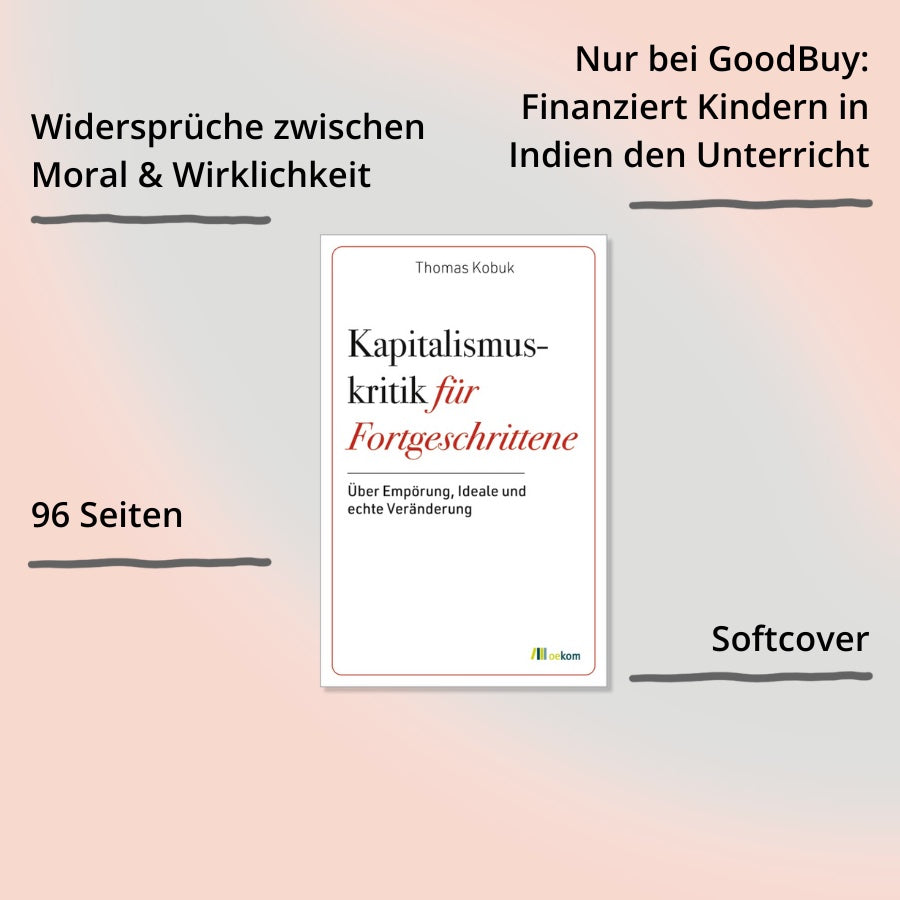 Kapitalismuskritik für Fortgeschrittene von Thomas Kobuk – Cover mit Impact