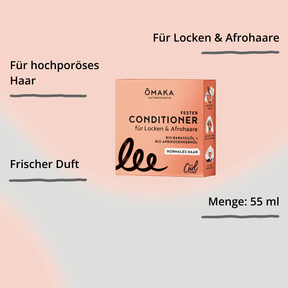 Omaka Fester Conditioner Verpackung mit Impact