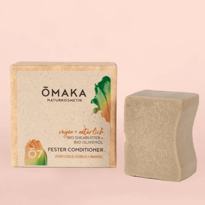 Fester Conditioner von Omaka – Verpackung und Seife
