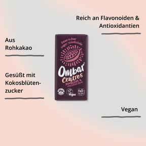 Ombar Centres Himbeere & Kokosmilch-Creme mit Impact