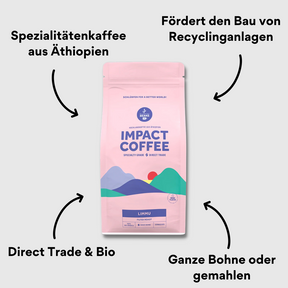 Limmu Filterkaffee von Plastic2Beans mit Impact