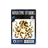 Reflexierende Sticker & Formen – Größe S. Motiv Kraken (Leo) Verpackung