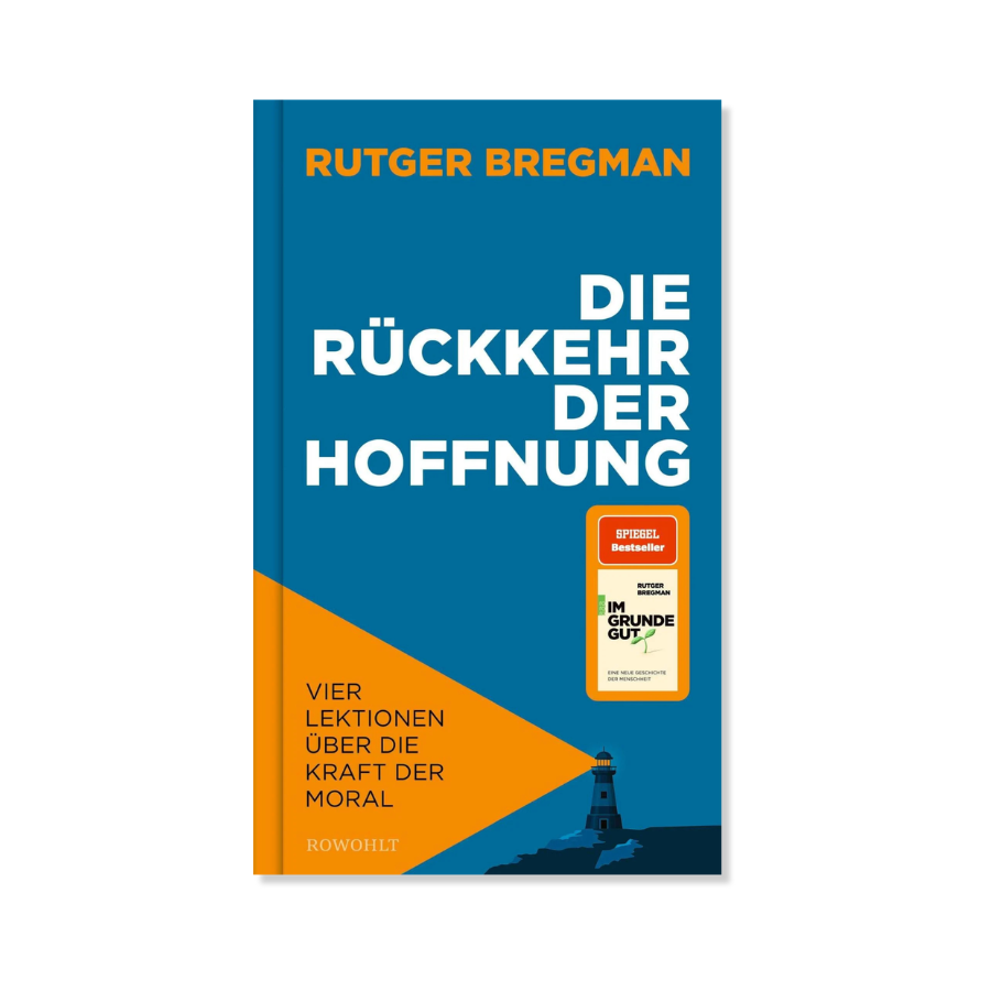 Die Rückkehr der Hoffnung von Rutger Bregman  – Cover