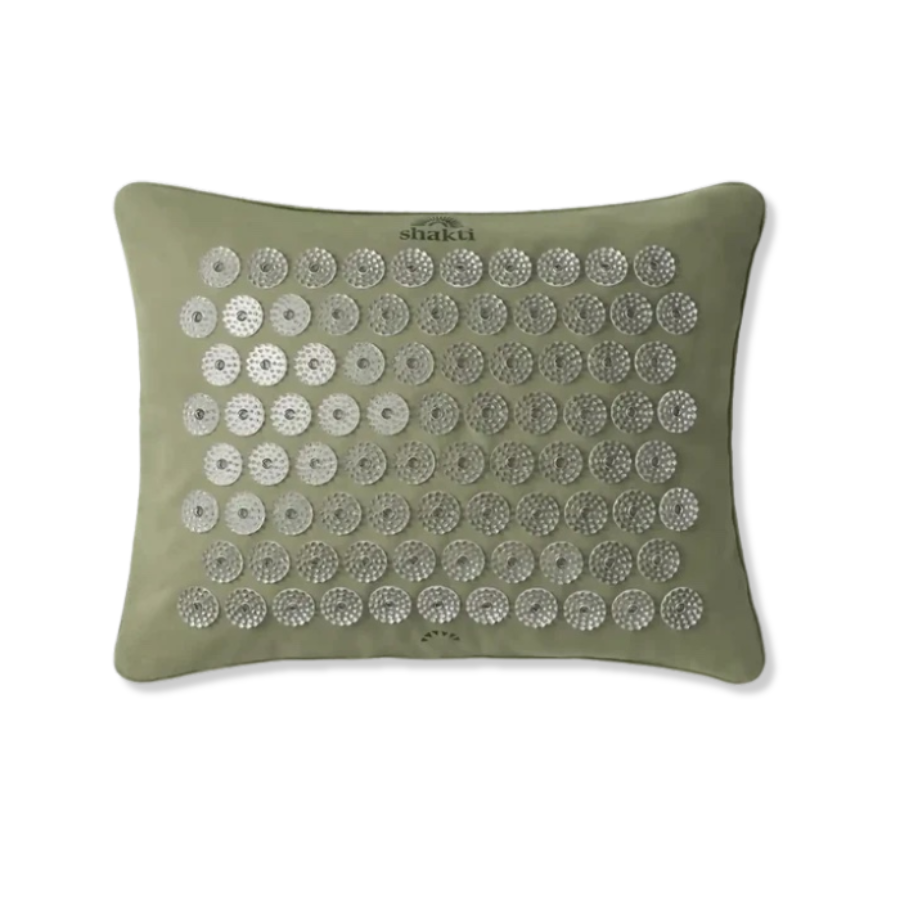 Shakti Premium Kissen – Salbeigrün