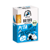 Bio-Tofu von social product in der Verpackung