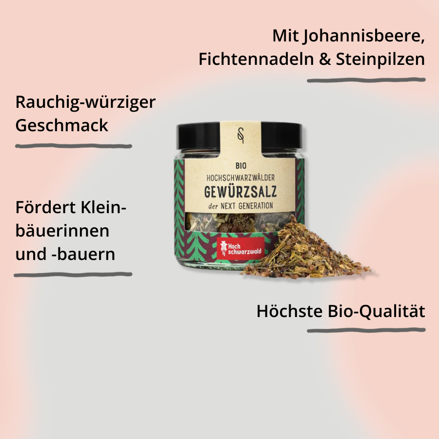 Hochschwarzwälder Gewürzsalz von SoulSpice mit Impact