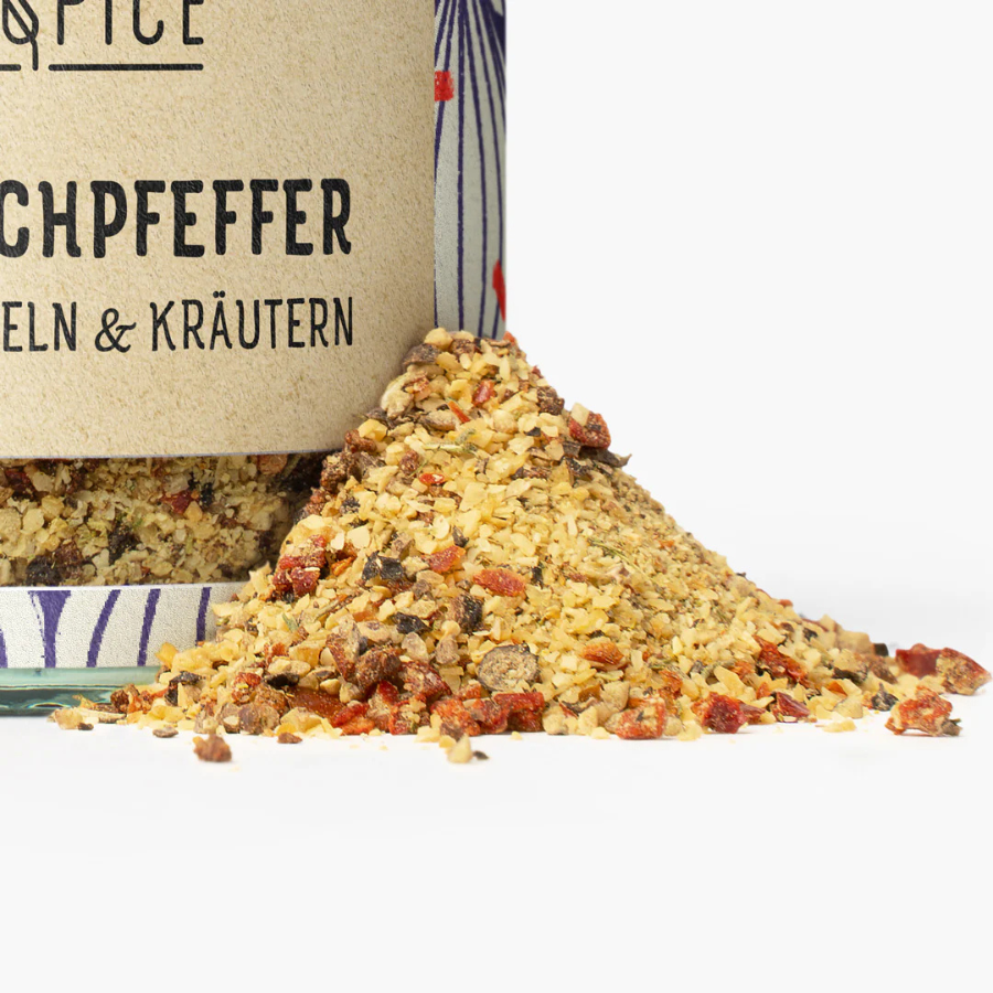 Knoblauchpfeffer von SoulSpice mit Häufchen
