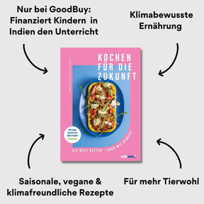Kochen für die Zukunft Cover mit Impact