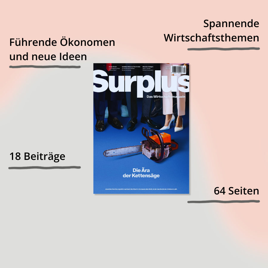 Surplus Magazin Ausgabe 2 – Die Ära der Kettensäge. Cover mit Impact