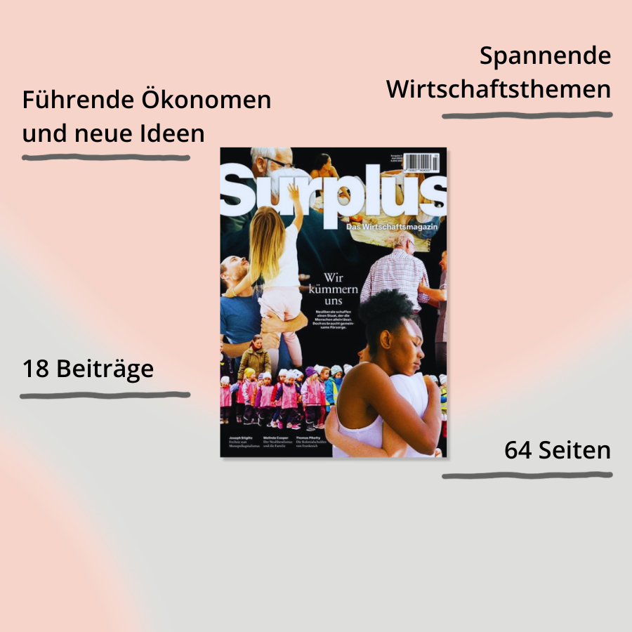 Surplus Magazin Ausgabe 3 – Wir kümmern uns. Cover mit Impact