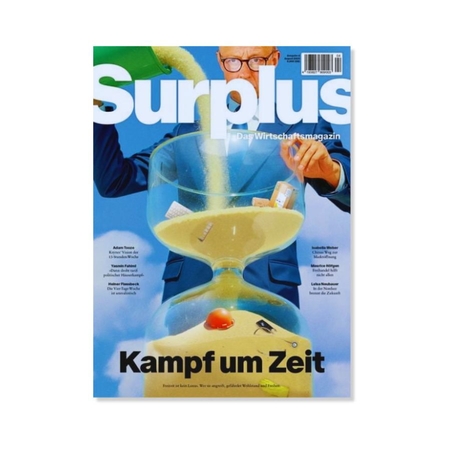 Surplus Magazin Ausgabe 4 – Kampf um Zeit. Cover