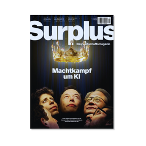 Surplus Magazin Ausgabe 7 – Machtkampf um KI – Cover