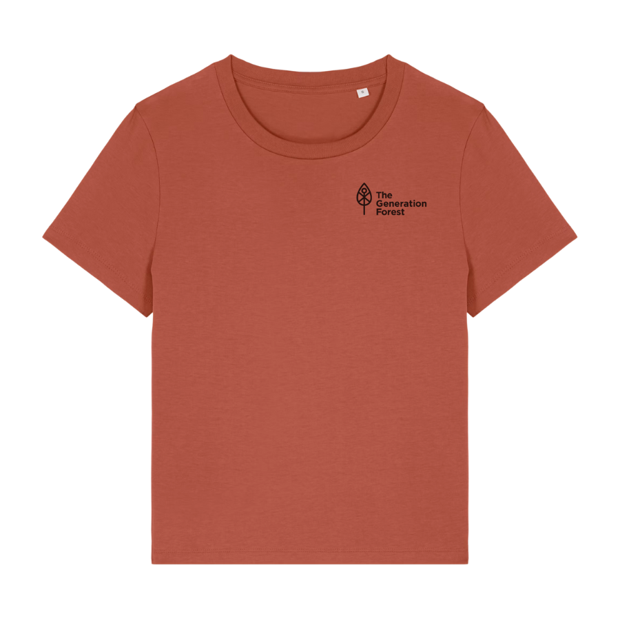 T-Shirt Damen Heritage Brown von The Generation Forest