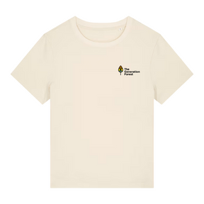 T-Shirt Damen Natural Raw von The Generation Forest