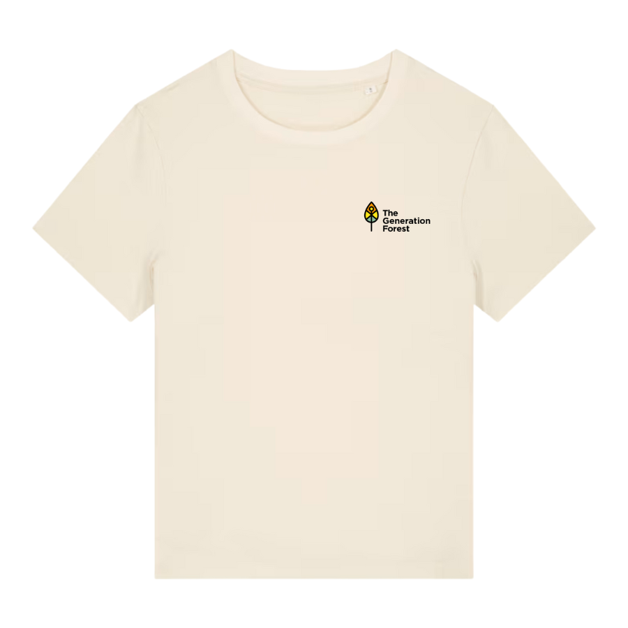 T-Shirt Damen Natural Raw von The Generation Forest