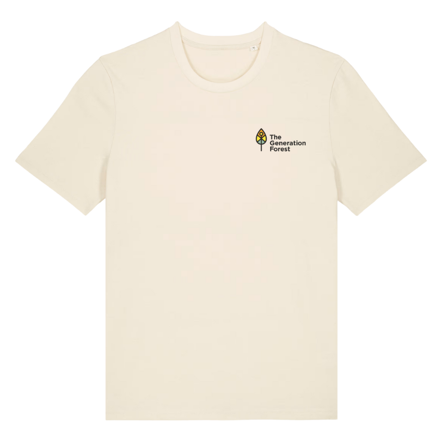 T-Shirt Unisex Natural Raw von The Generation Forest