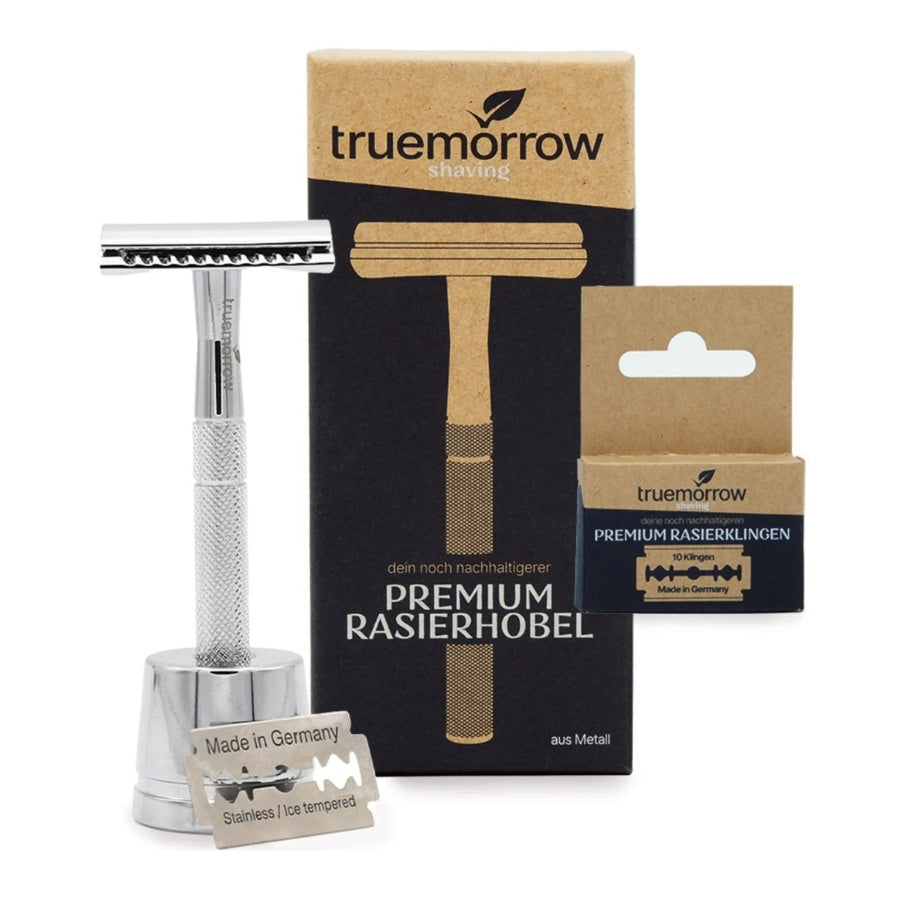 Truemorrow Rasierhobel Set – Chrom