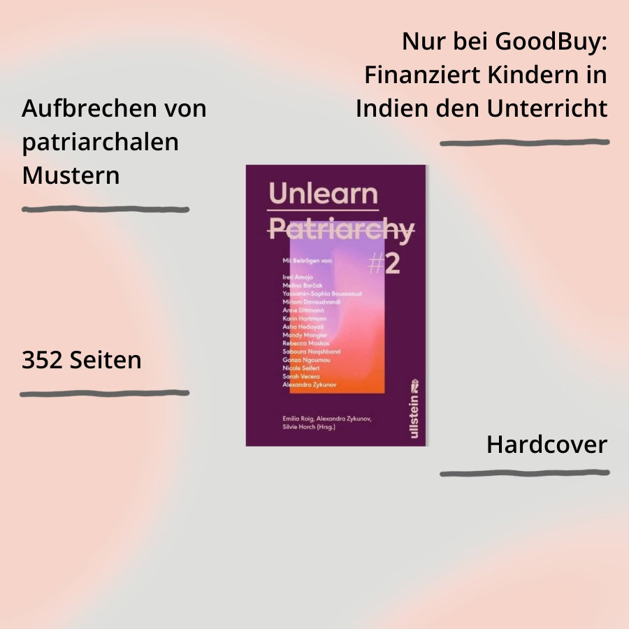 Unlearn Patriarchy 2 Cover mit Impact