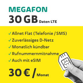 WEtell Megafon Starterpaket – Paketinhalt