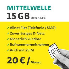 WEtell Mittelwelle Starterpaket – Paketinhalt