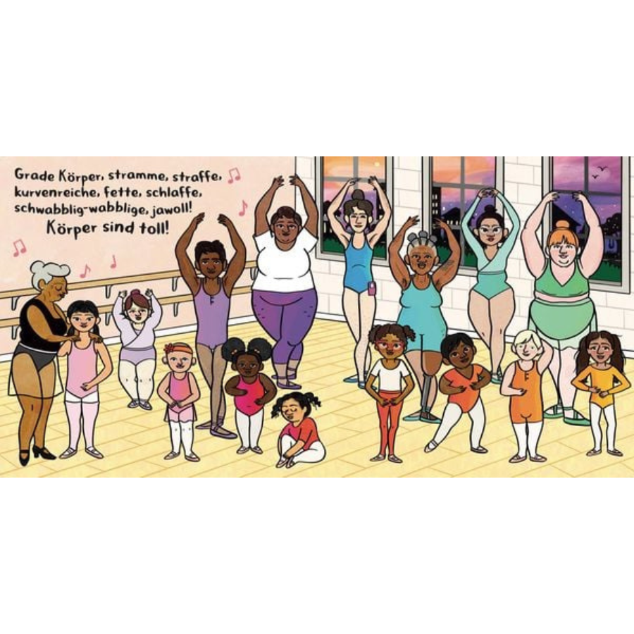 Körper sind toll vom Zuckersüß Verlag – Innenansicht: Balett