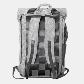 Rolltop Biq von airpaq – grau von hinten