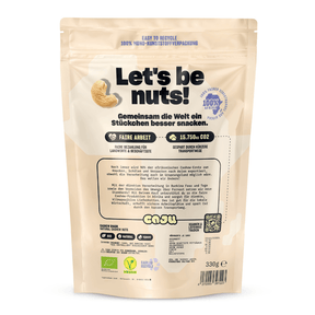 caju Cashews Raw – Verpackung von hinten