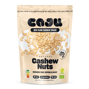 caju Cashews Raw – Verpackung von vorne