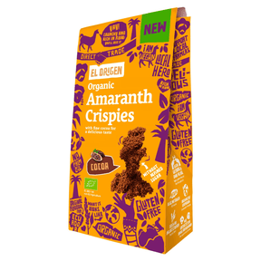 Amaranth Crispies Verpackung von der Seite